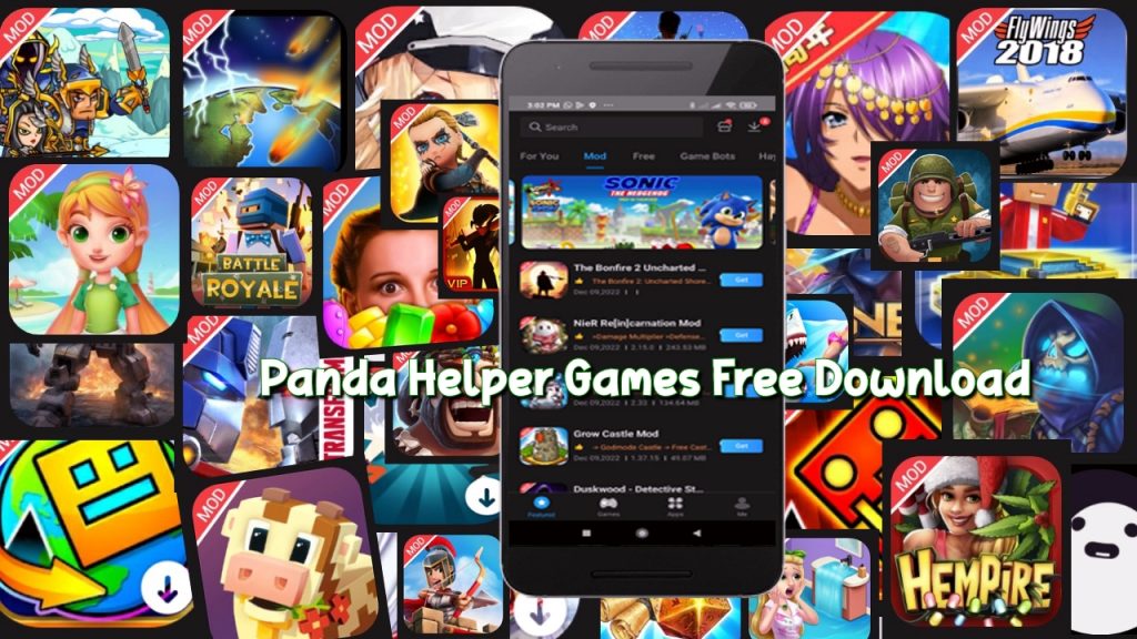 panda helper games