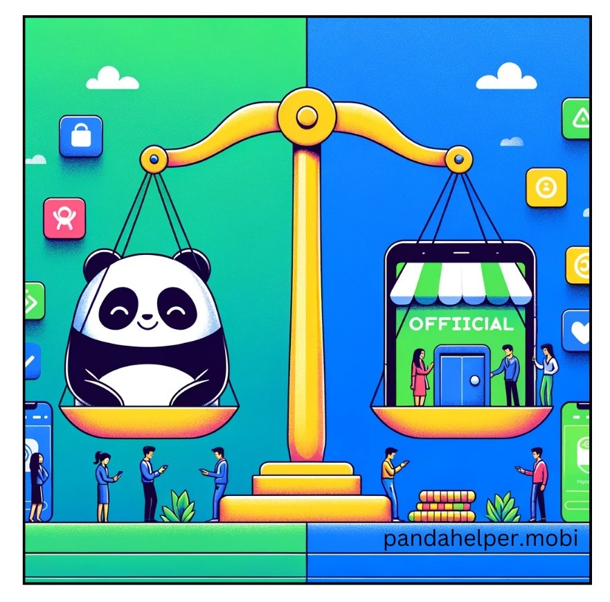 Putting Panda Helper up against Official App Stores